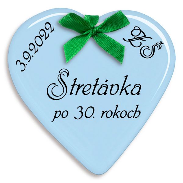 Srdce veľké - stretávka vzor-404ST